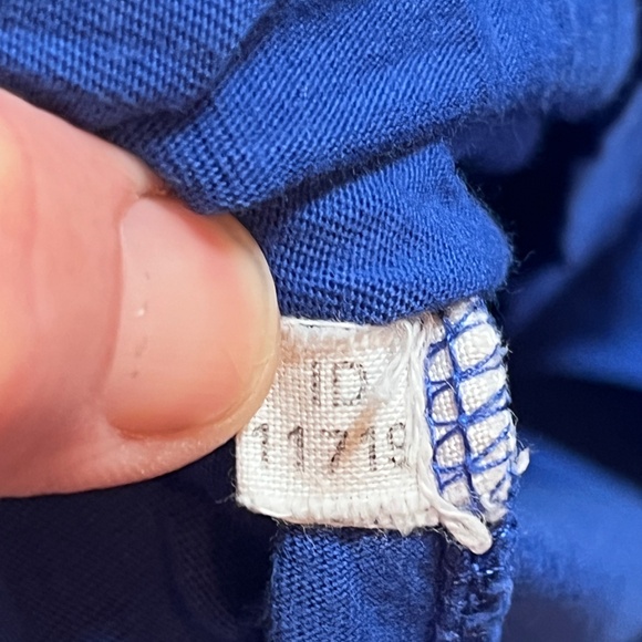 Victoria’s Secret Gold Label Vintage 80s Embroidered Blue Nightgown Size Large - Picture 6 of 8